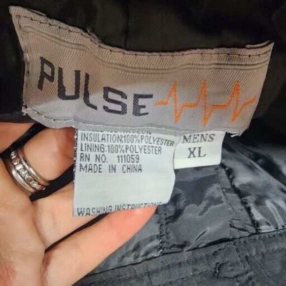 Pulse Snowboading Ski‎ Winter Pants Men's XL Black Cargo  Waterproof Snow - Picture 3 of 16